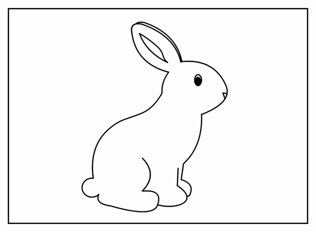 desenhos de coelhinhos de pascoa para colorir 23