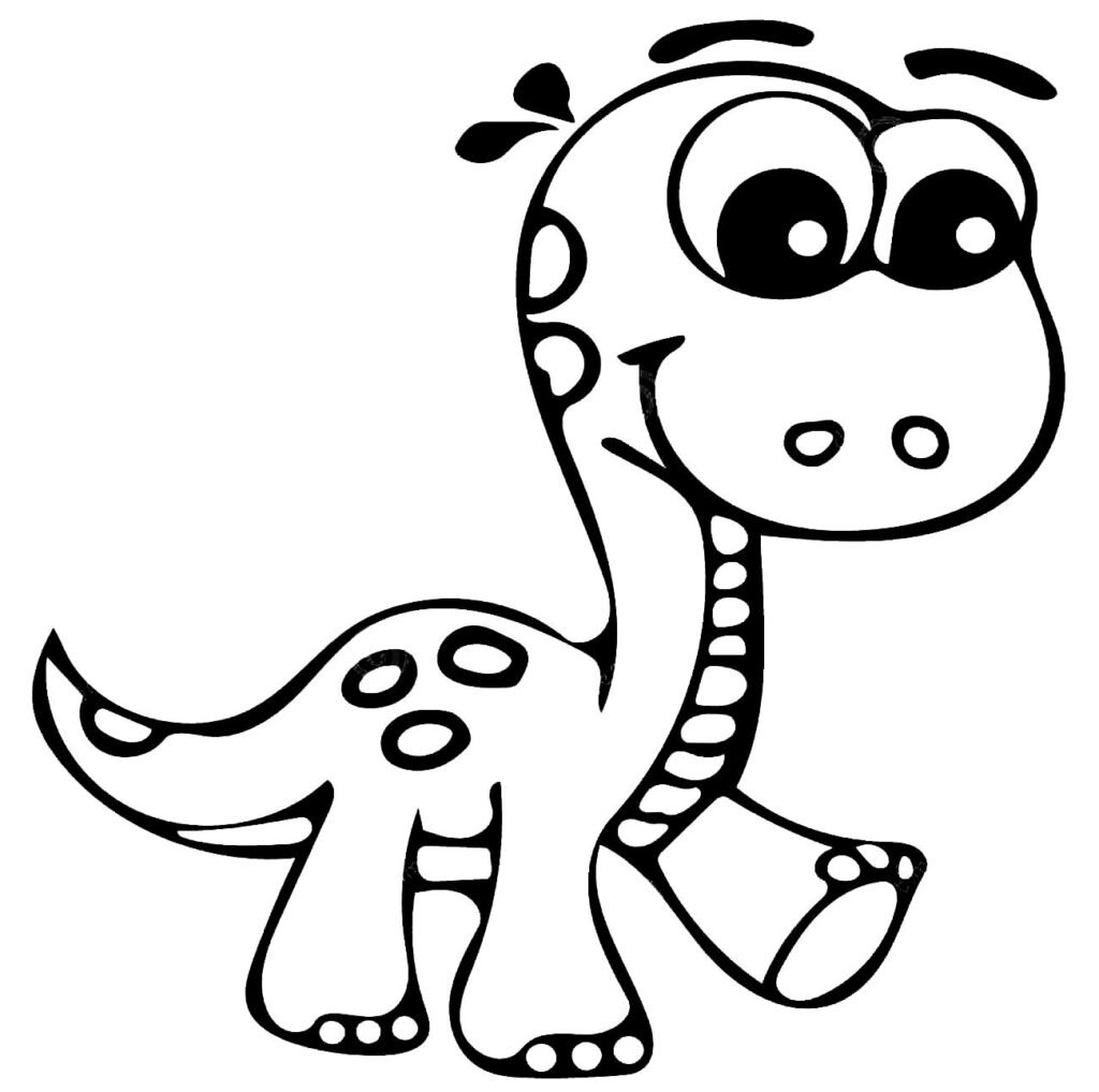 desenhos de dinossauros para colorir 8