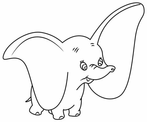 Desenhos Do Dumbo Para Colorir E Imprimir