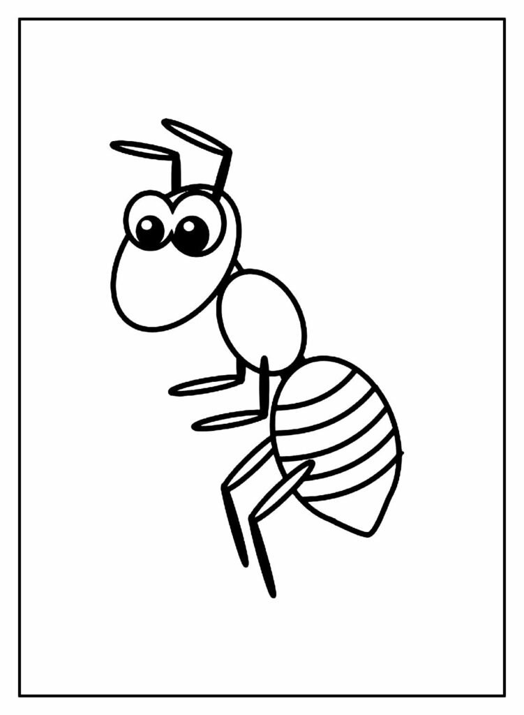desenhos de formiga para colorir 12