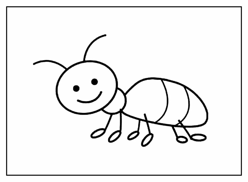 desenhos de formiga para colorir 13