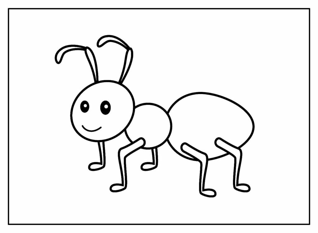 desenhos de formiga para colorir 17