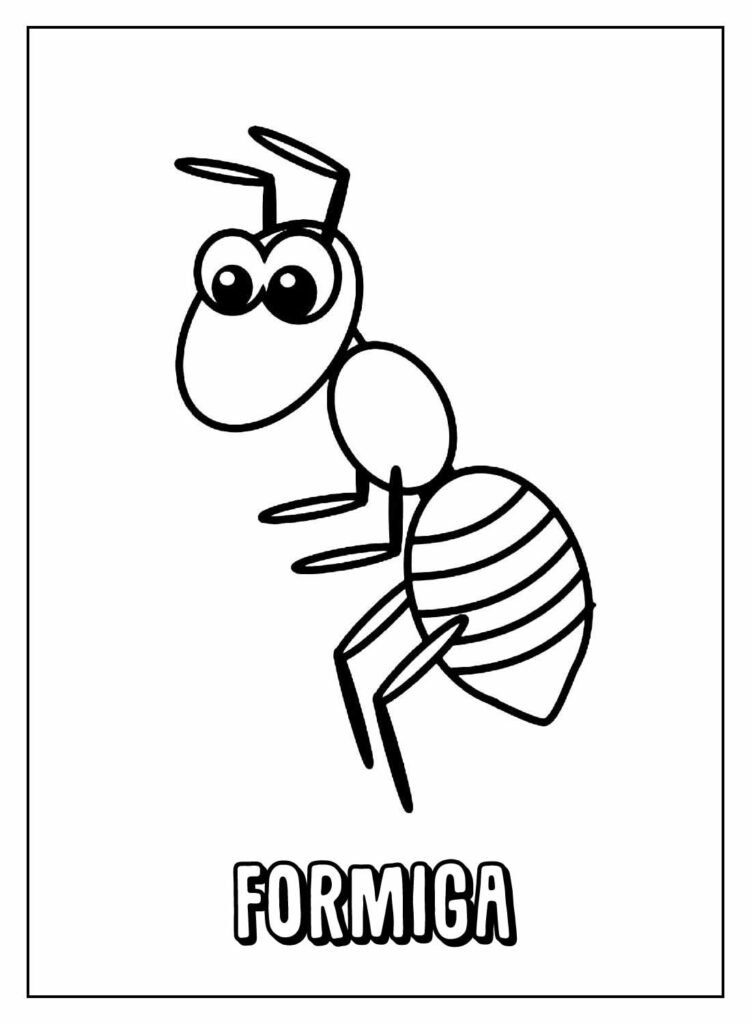 desenhos de formiga para colorir 27