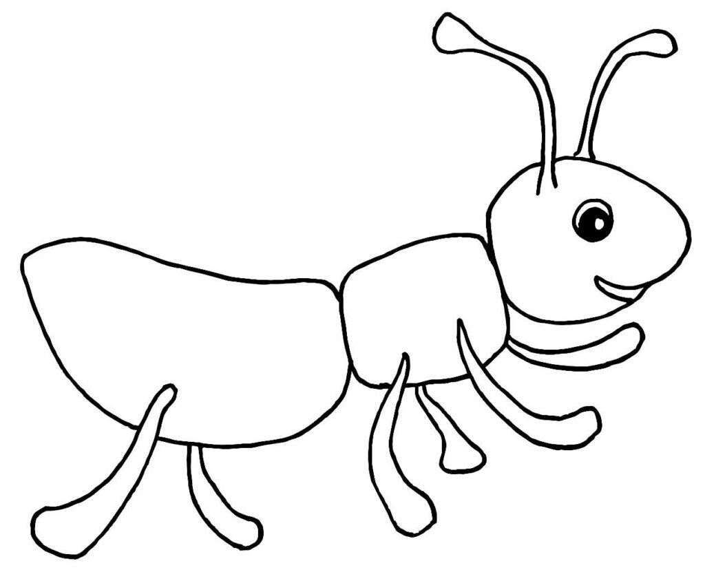 desenhos de formiga para colorir 28