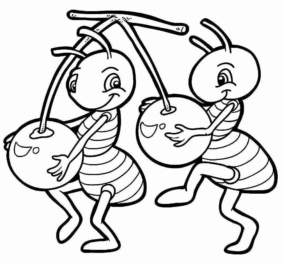 desenhos de formiga para colorir 29