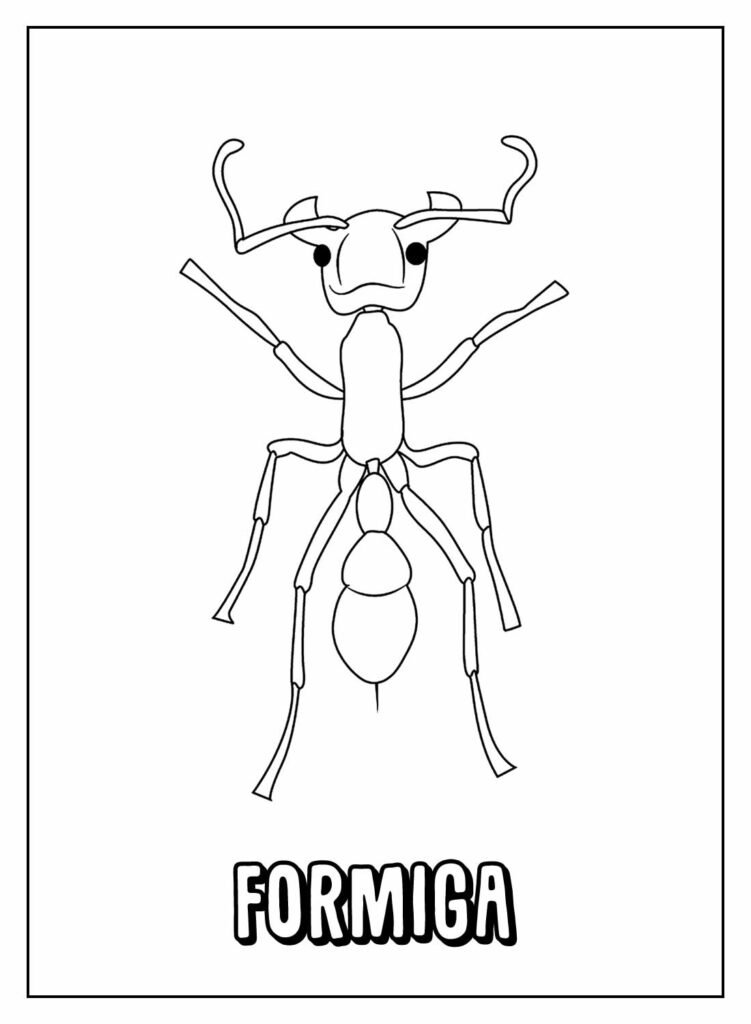 desenhos de formiga para colorir 32