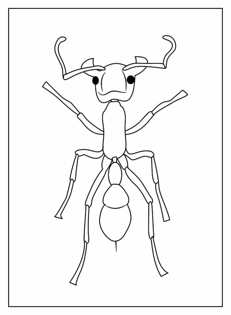 desenhos de formiga para colorir 33