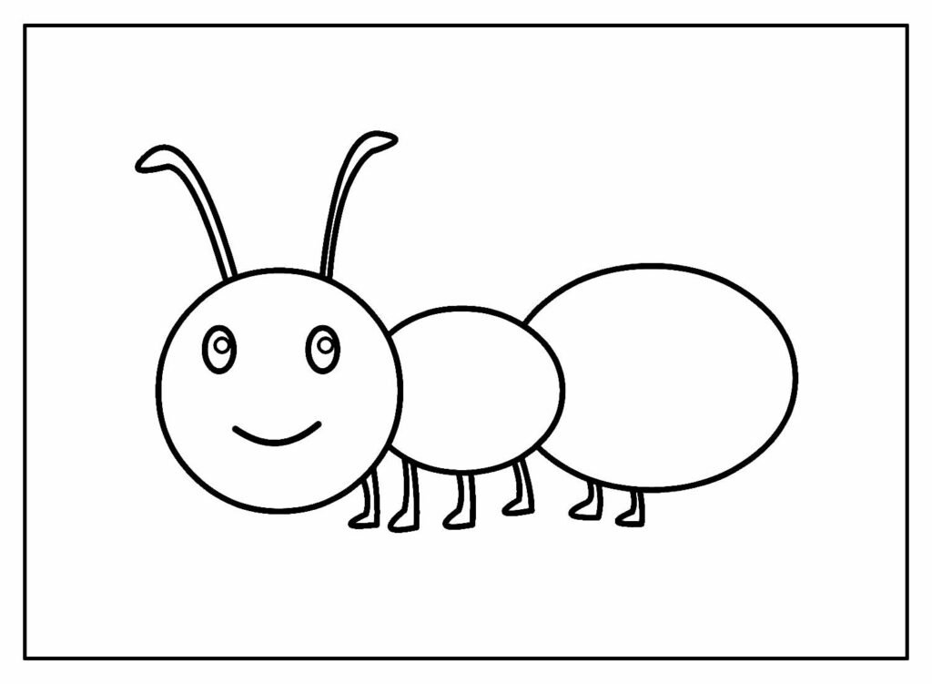 desenhos de formiga para colorir 5