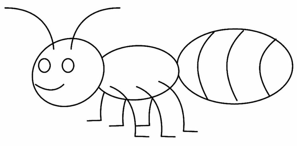 desenhos de formiga para colorir 7