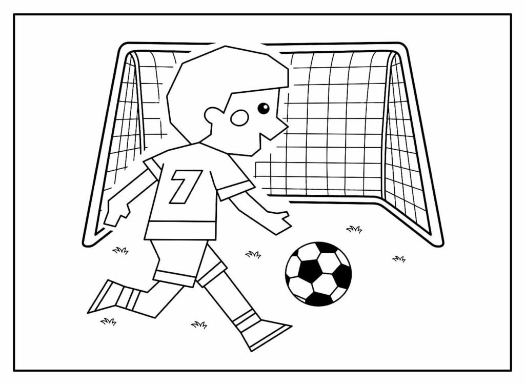 desenhos de futebol para colorir 10