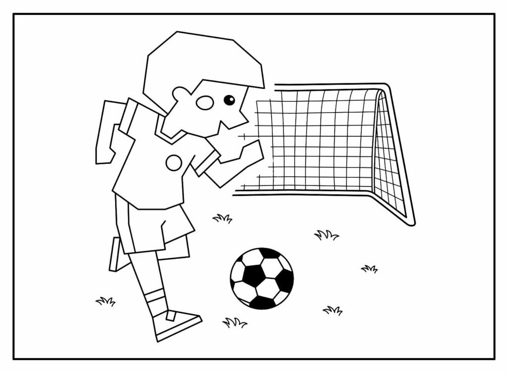 desenhos de futebol para colorir 11