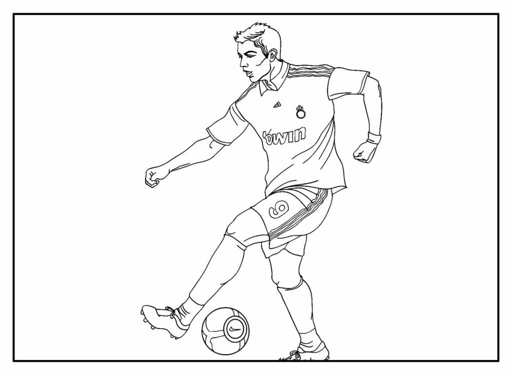 desenhos de futebol para colorir 19