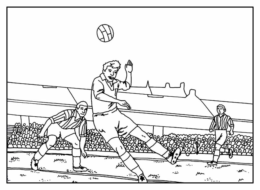 desenhos de futebol para colorir 21