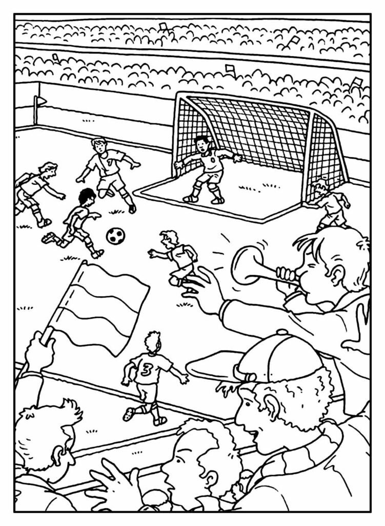 desenhos de futebol para colorir 22