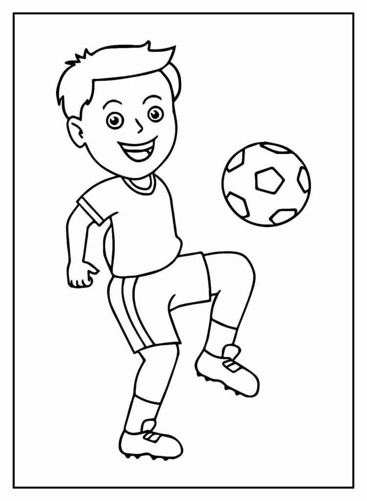 desenhos de futebol para colorir 6