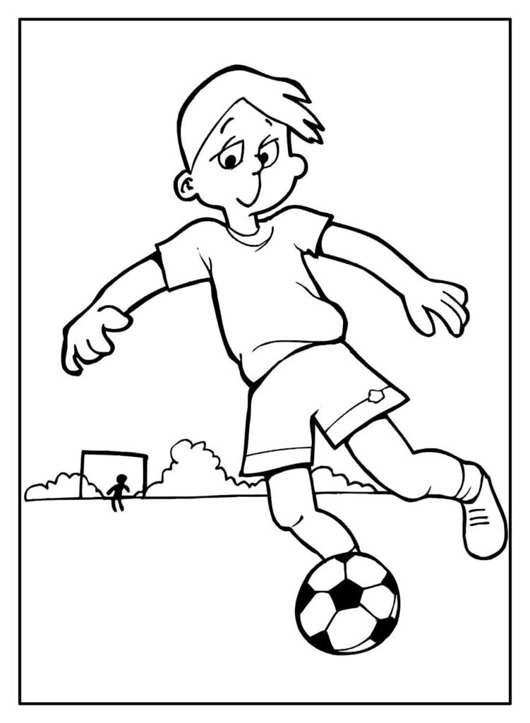 desenhos de futebol para colorir 7