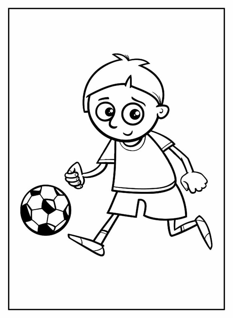 desenhos de futebol para colorir 9