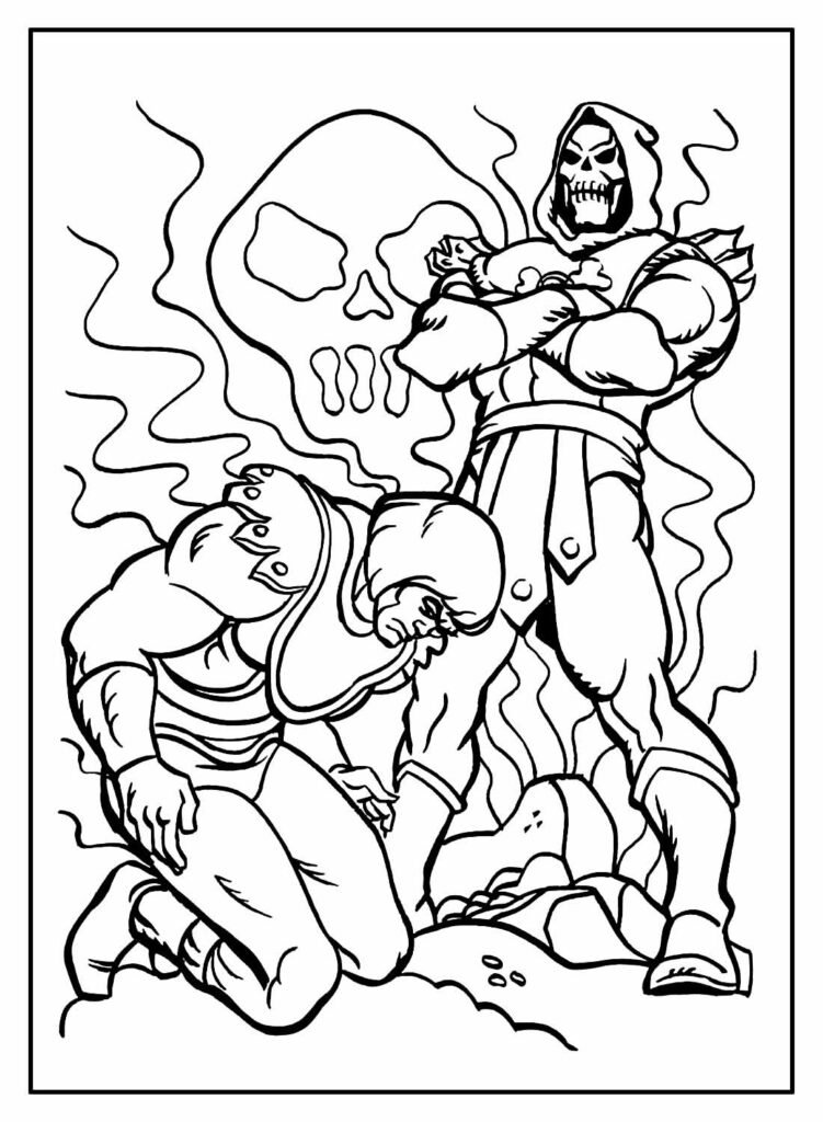 desenhos de he man para colorir 16