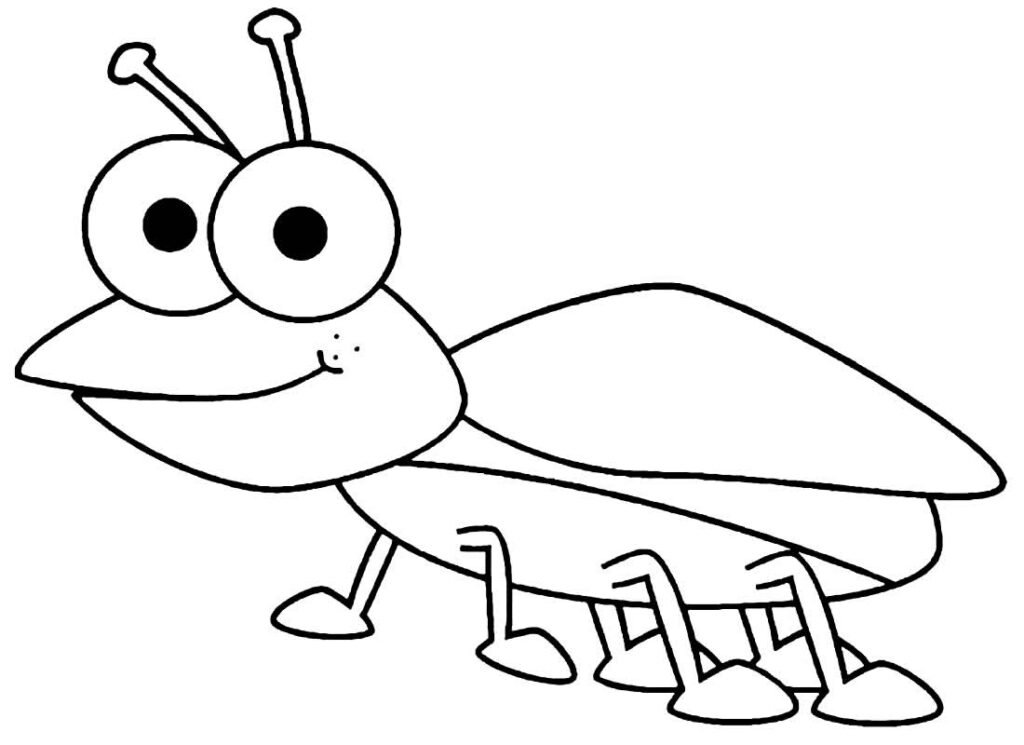desenhos de insetos para colorir 21