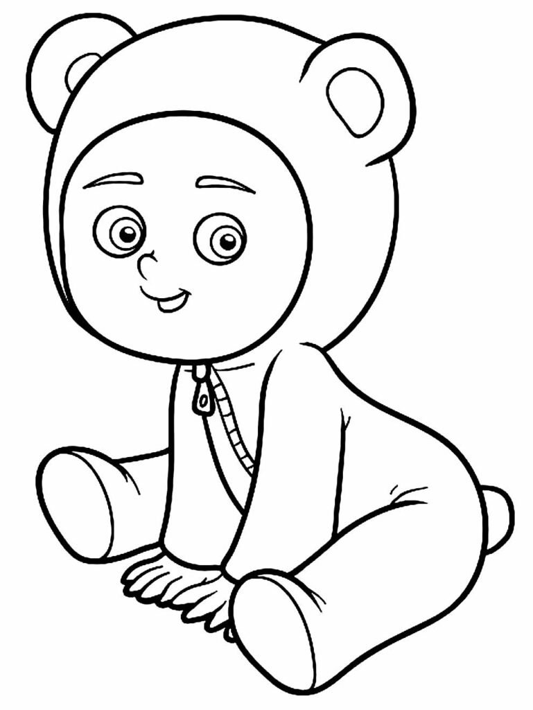 desenhos de masha e o urso para colorir 34