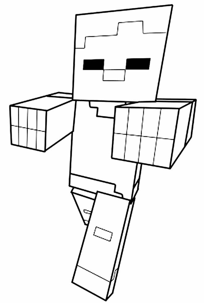 desenhos de minecraft para colorir 6