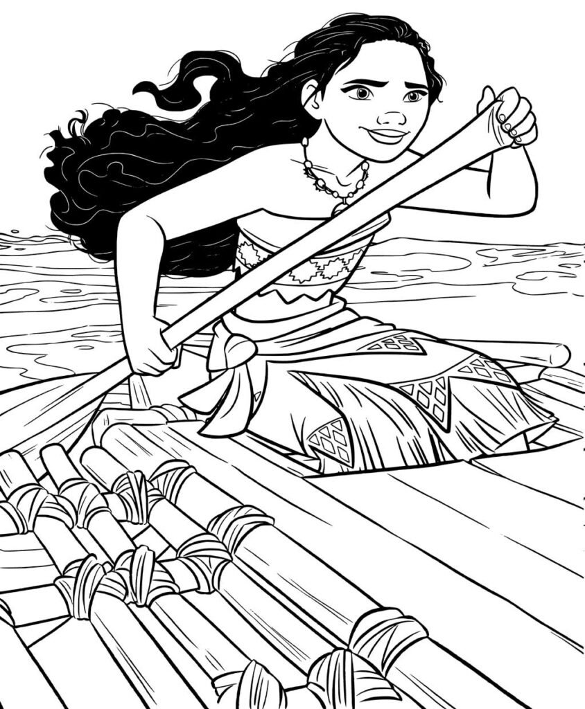 desenhos de moana para pintar e colorir 12