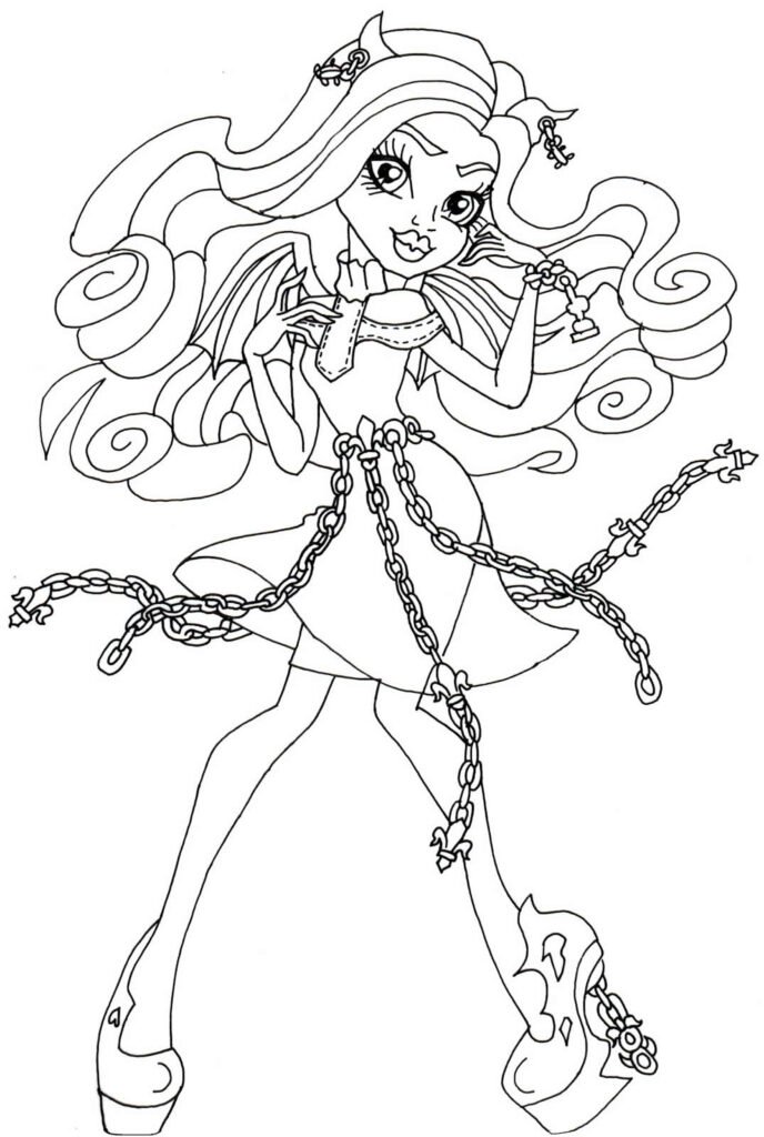 desenhos de monster high 2