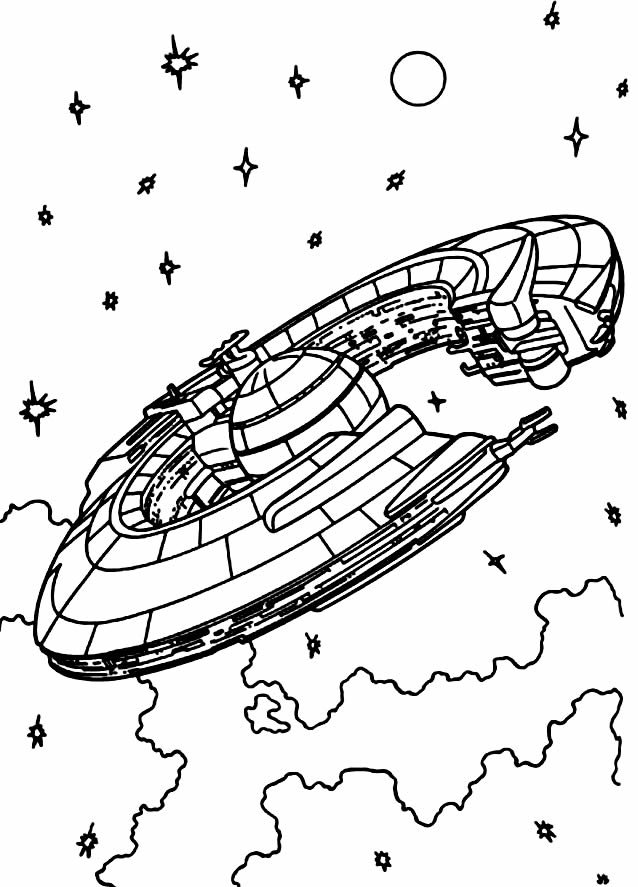 desenhos de nave espacial 10