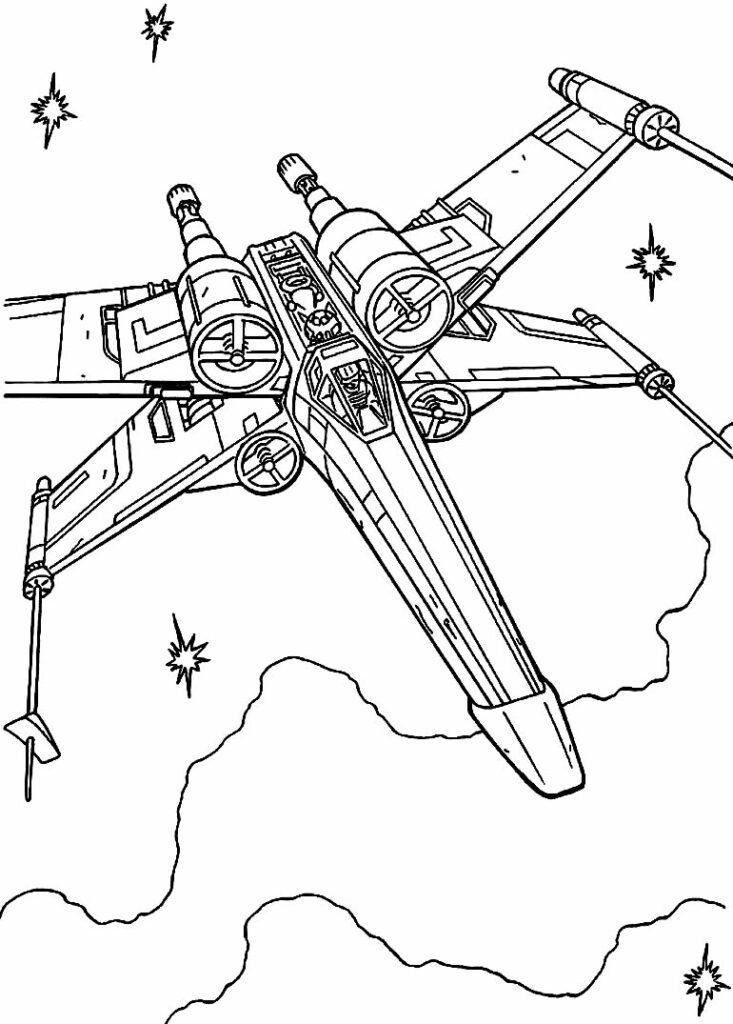 desenhos de nave espacial 11