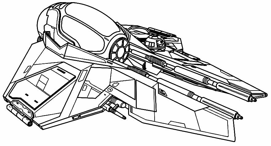 desenhos de nave espacial 12