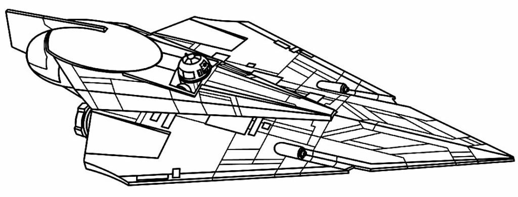 desenhos de nave espacial 13