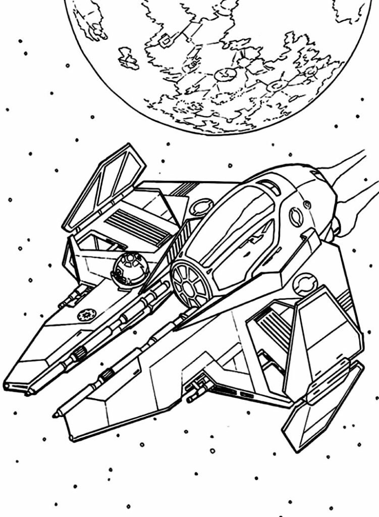 desenhos de nave espacial 2