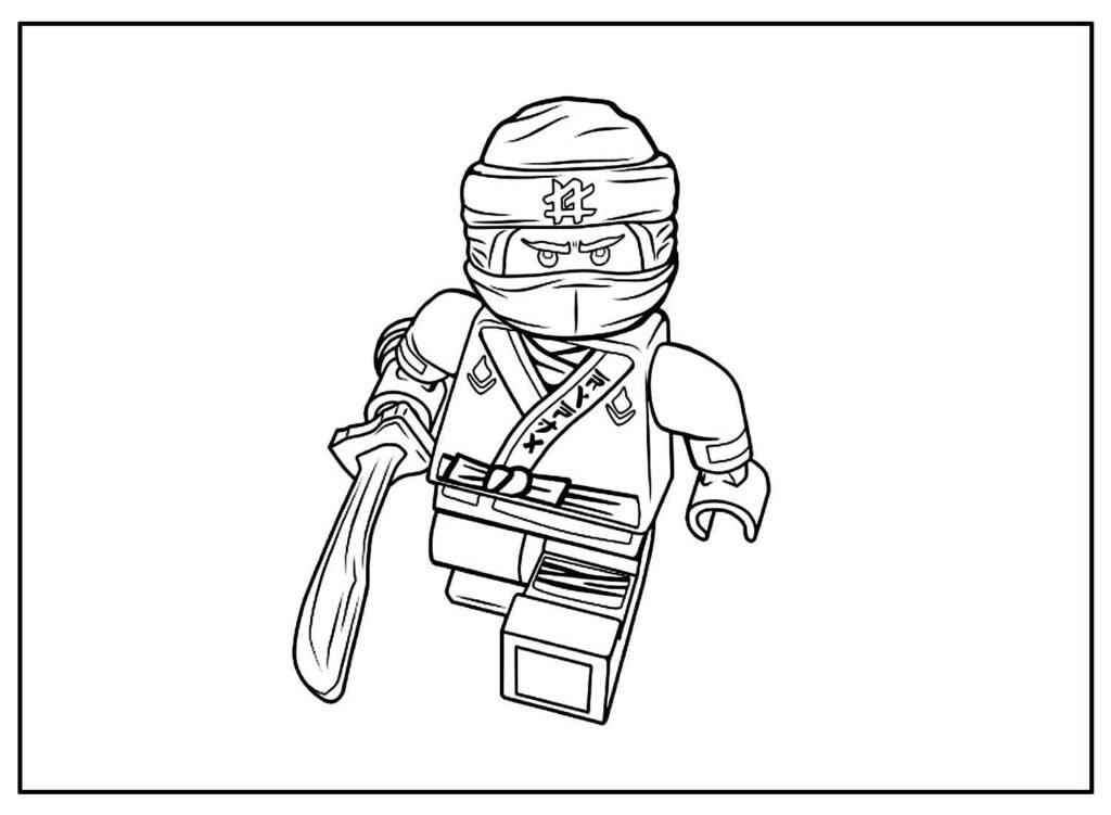 desenhos de ninja para colorir 12