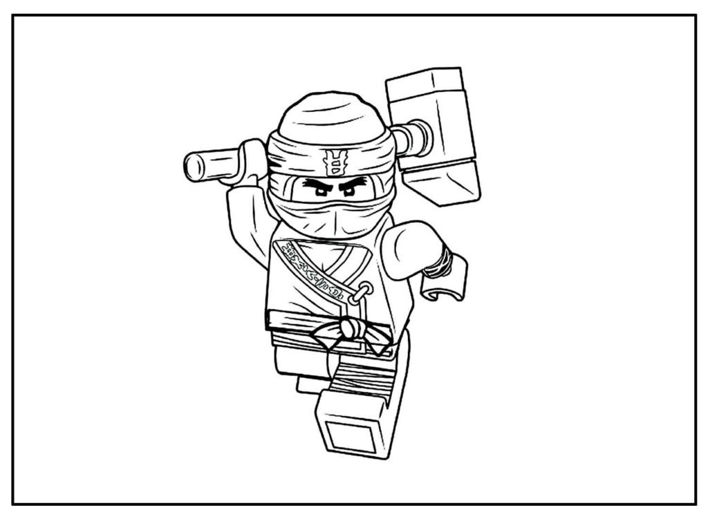 desenhos de ninja para colorir 13