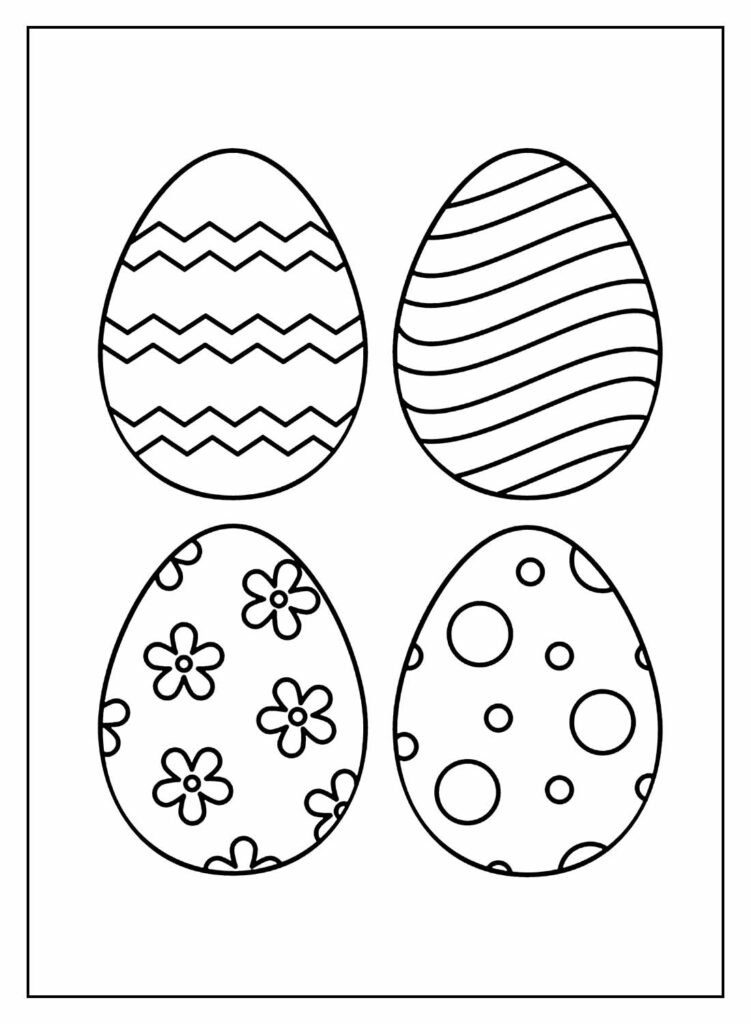 desenhos de ovos de pascoa para colorir 14