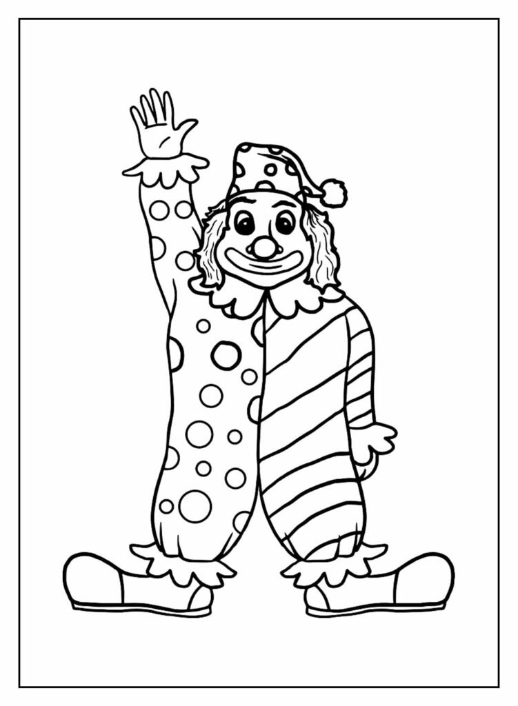 desenhos de palhaco para colorir 23