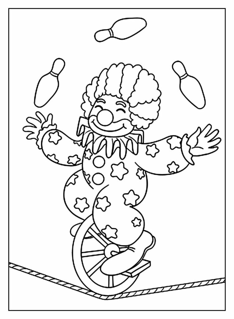 desenhos de palhaco para colorir 27