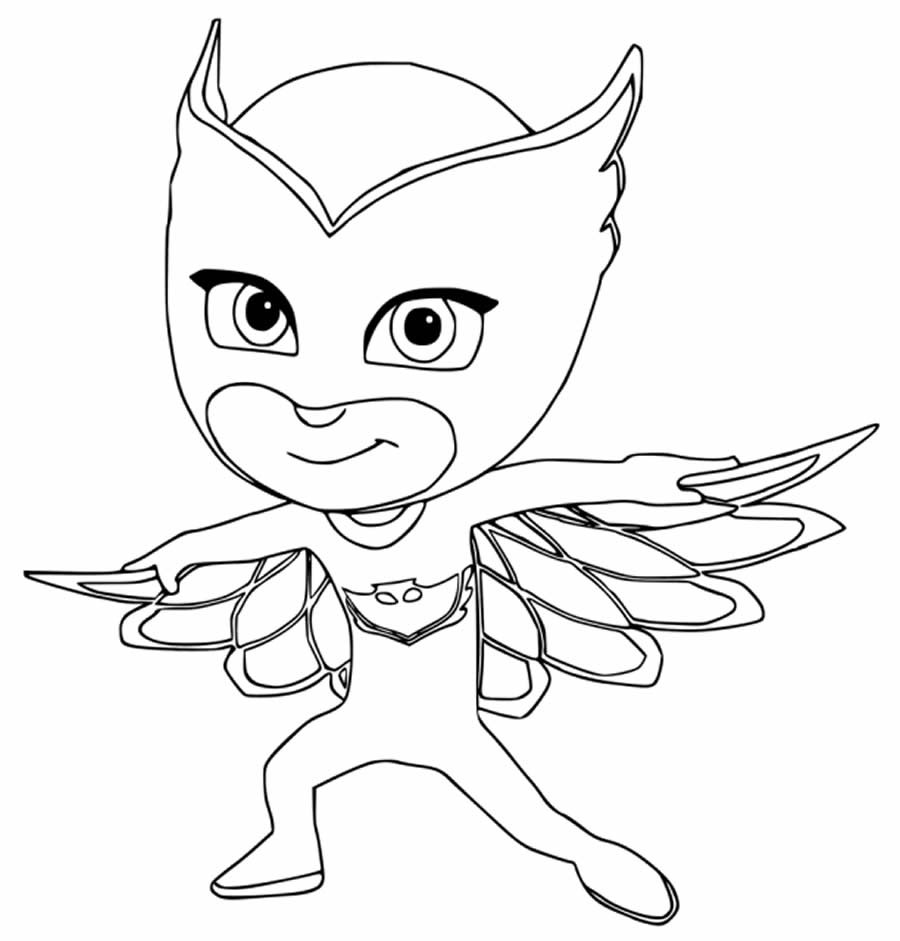 desenhos de pj masks para colorir 1