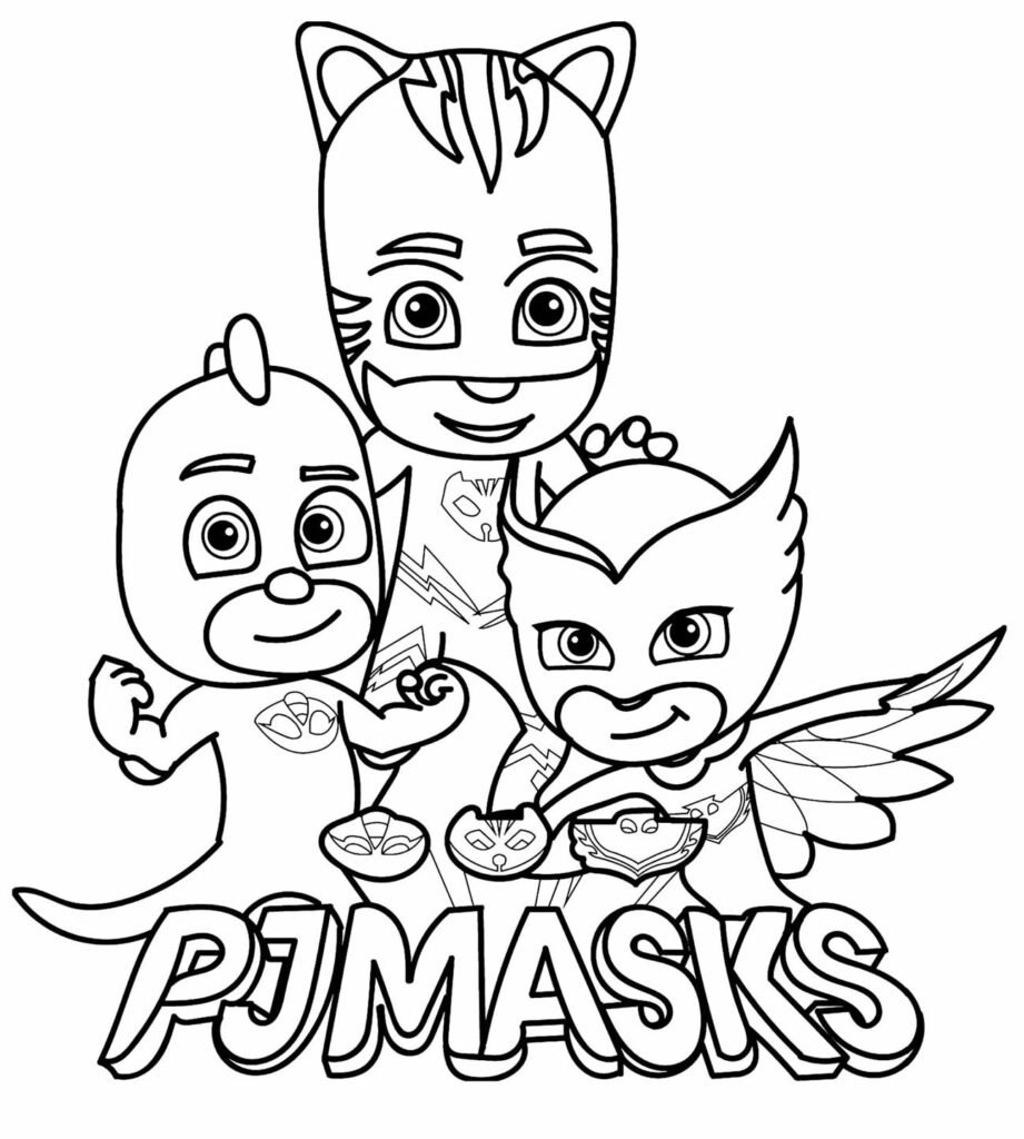 desenhos de pj masks para colorir 7