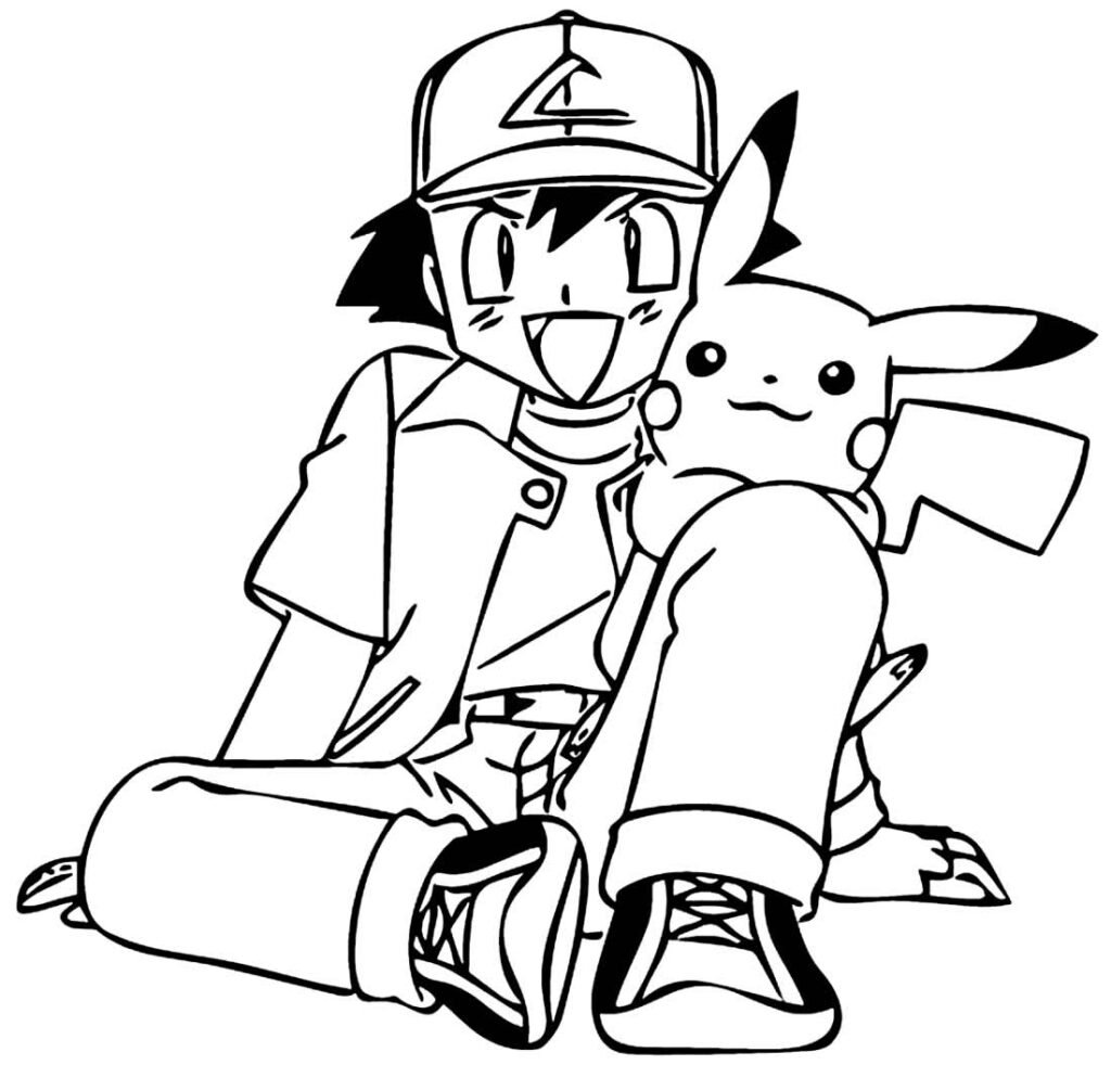 desenhos de pokemon para colorir 1