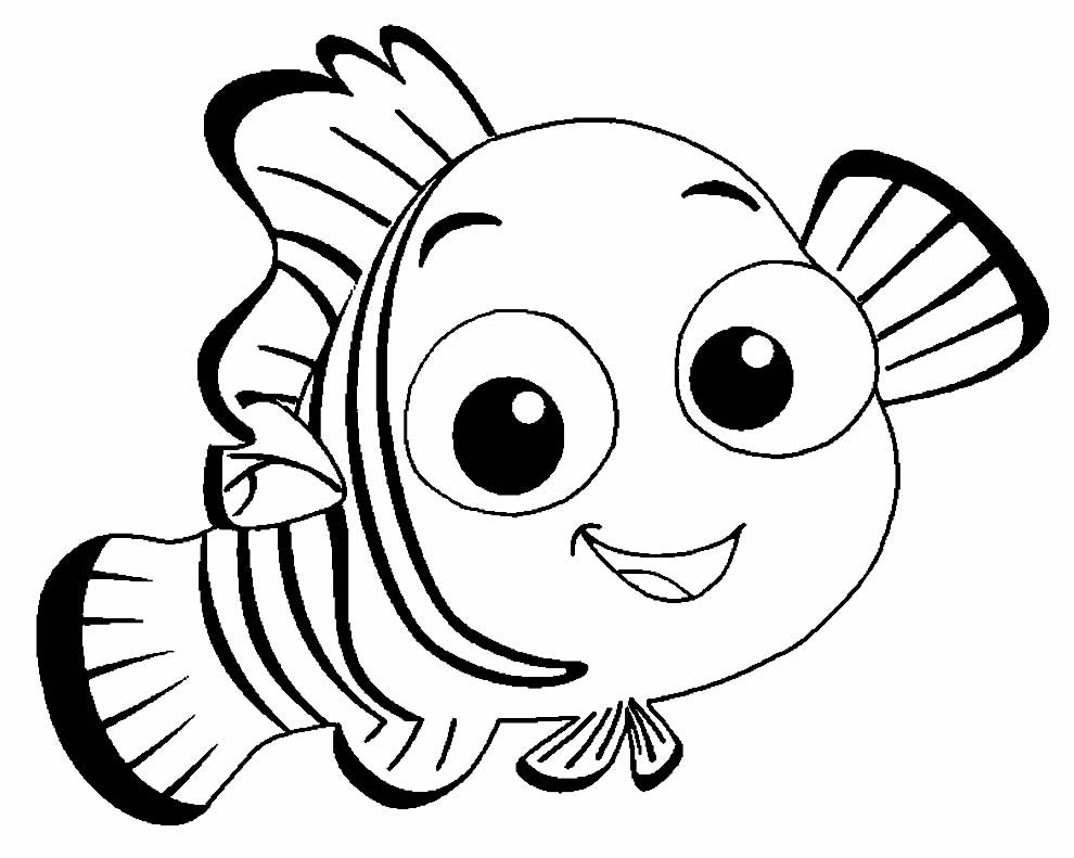 desenhos de procurando nemo para colorir 2