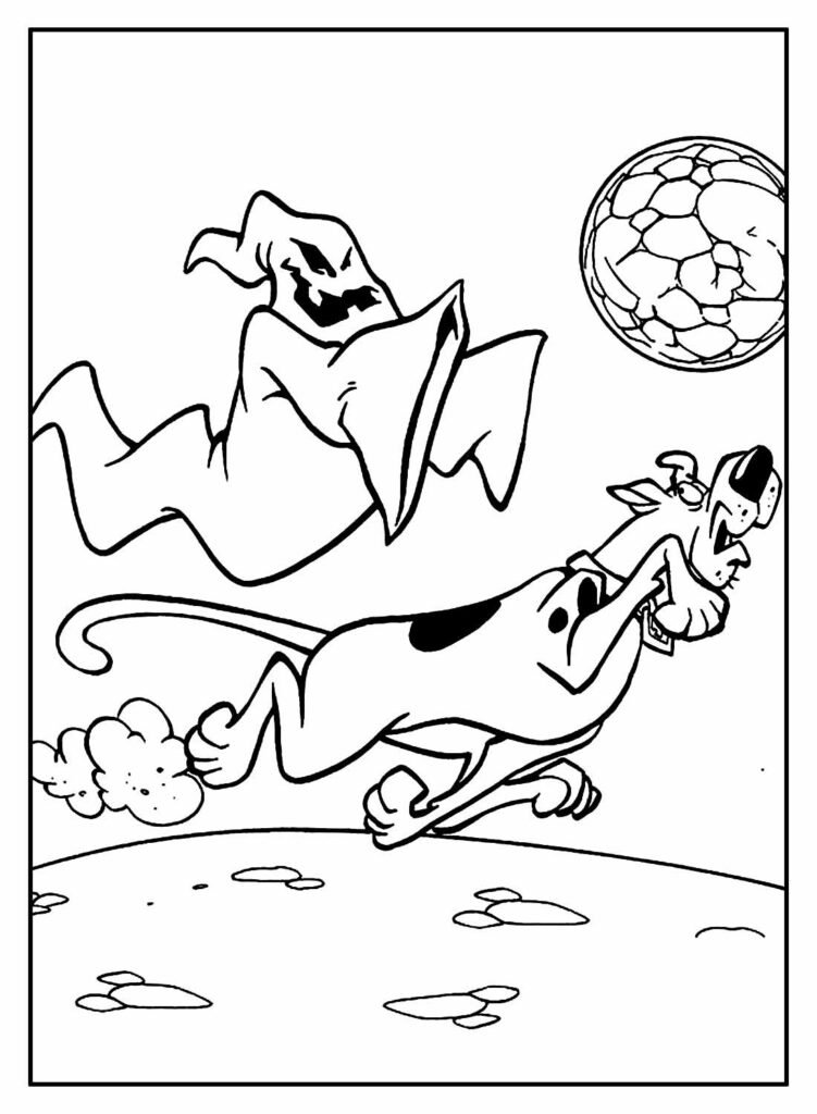 desenhos de scooby doo para colorir 17