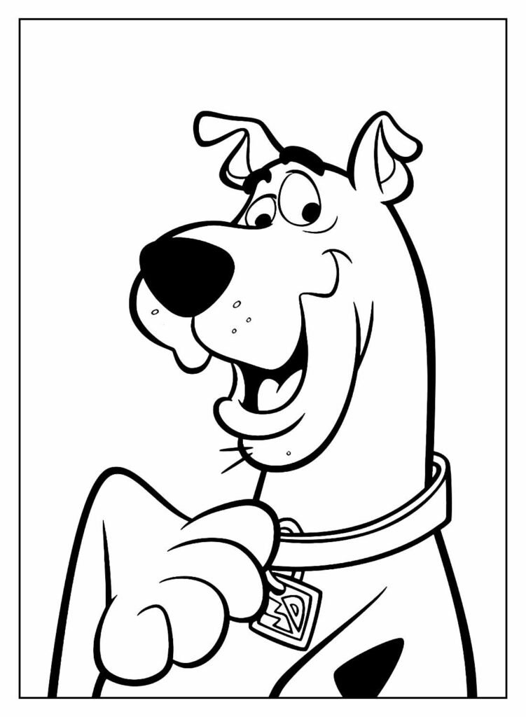 desenhos de scooby doo para colorir 19