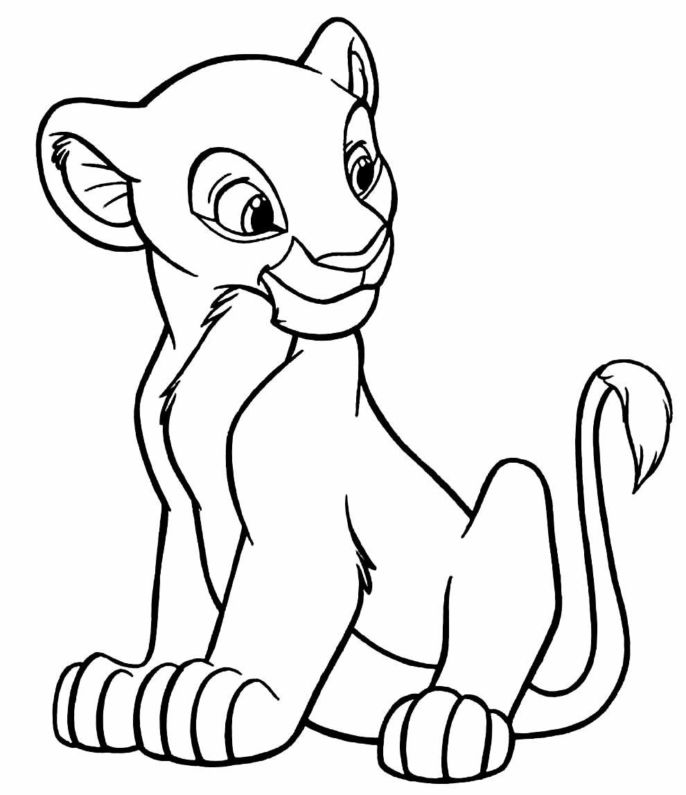 Desenhos Do Simba Para Colorir E Imprimir