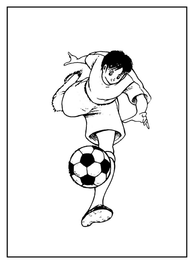 desenhos de super campeoes para colorir 17