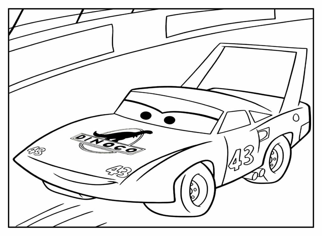 desenhos do filme carros para colorir 8
