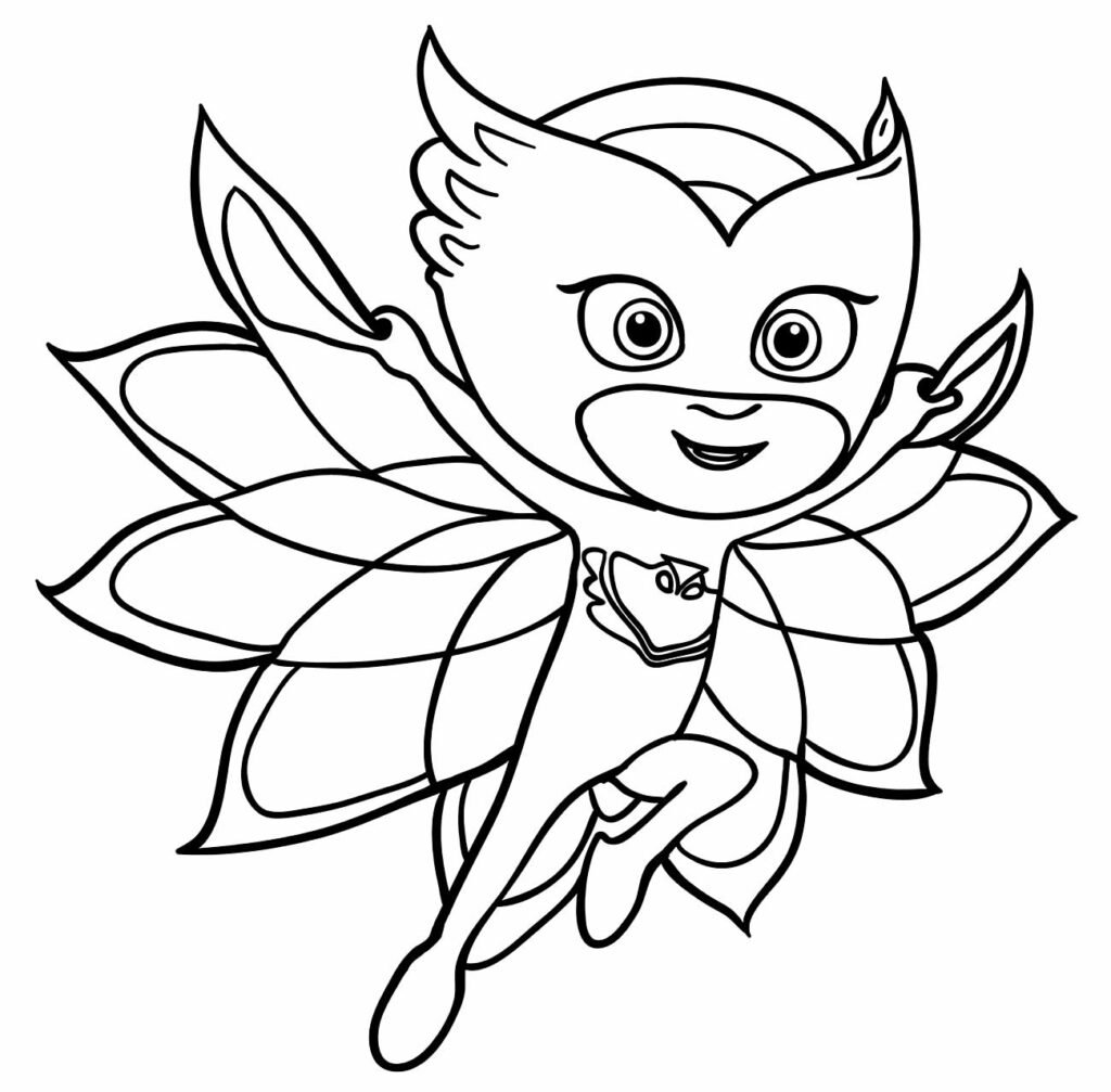 desenhos para colorir pj masks 23