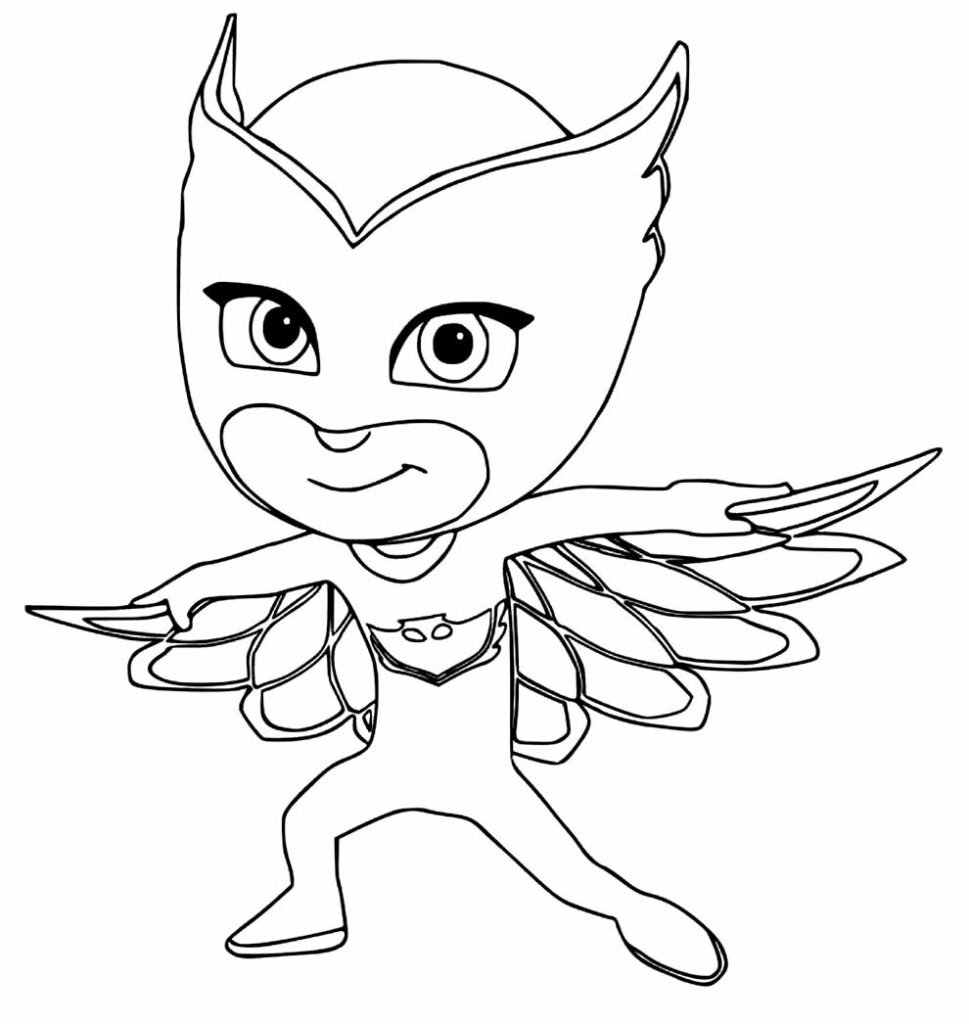 desenhos para colorir pj masks 25