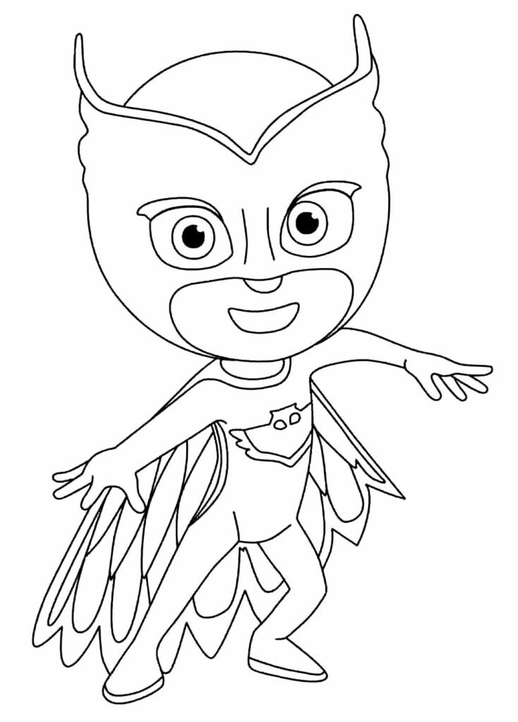 desenhos para colorir pj masks 26