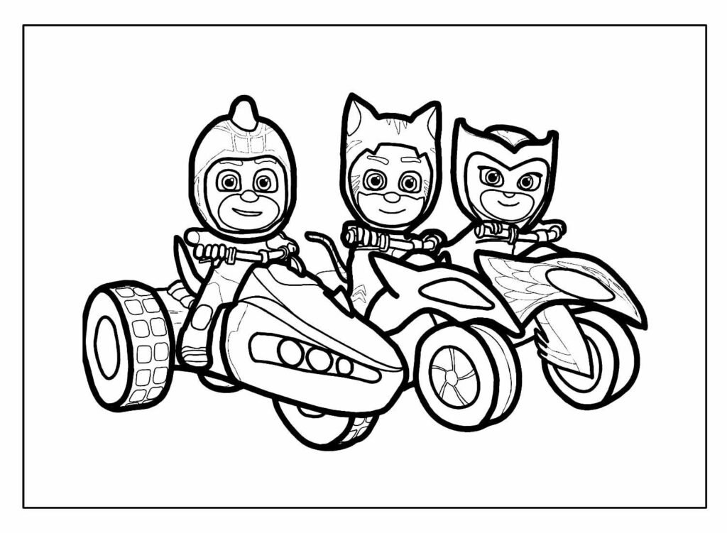 desenhos para colorir pj masks 28b